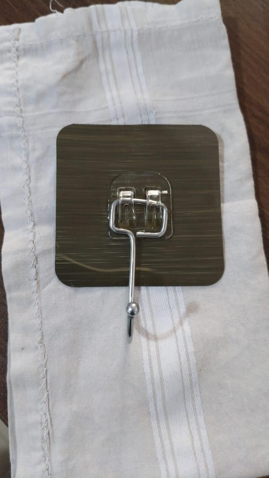 Waterproof & Rustproof Adhesive Hooks for Bathroom & Kitchen