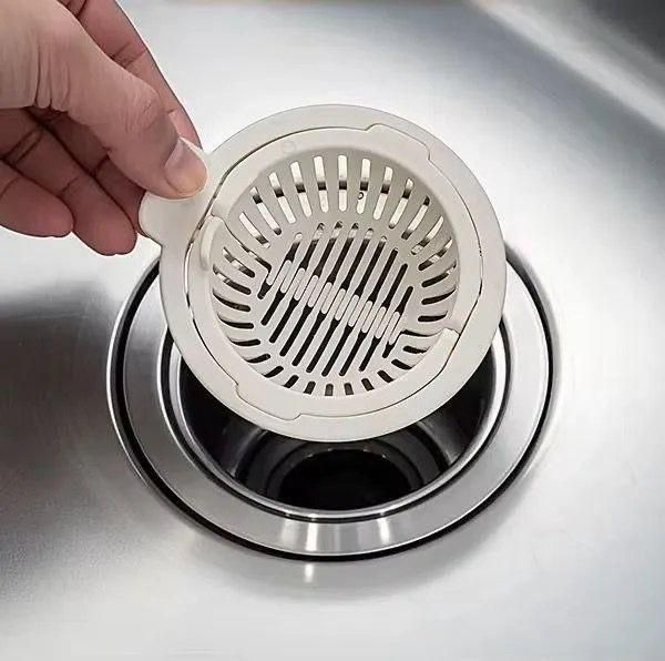 Kitchen Sink Drain Strainer basket for food Waste & Clogs | Pack of 2