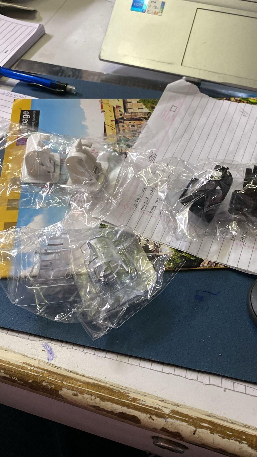 Multipurpose Self Adhesive Wall Hook Clip – Easy Install (Pack of 2)