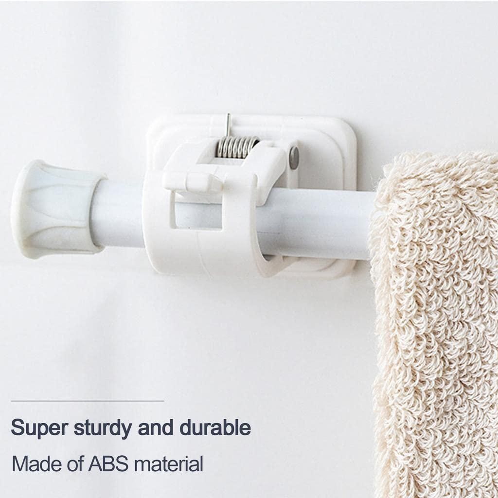 Multipurpose Self Adhesive Wall Hook Clip – Easy Install (Pack of 2)