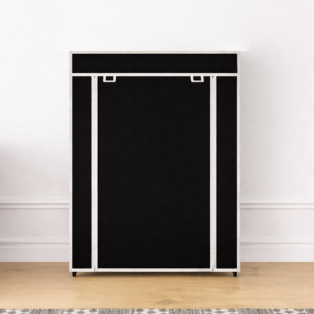 Premium Portable Shoe Rack with Dust-Proof Fabric Cover